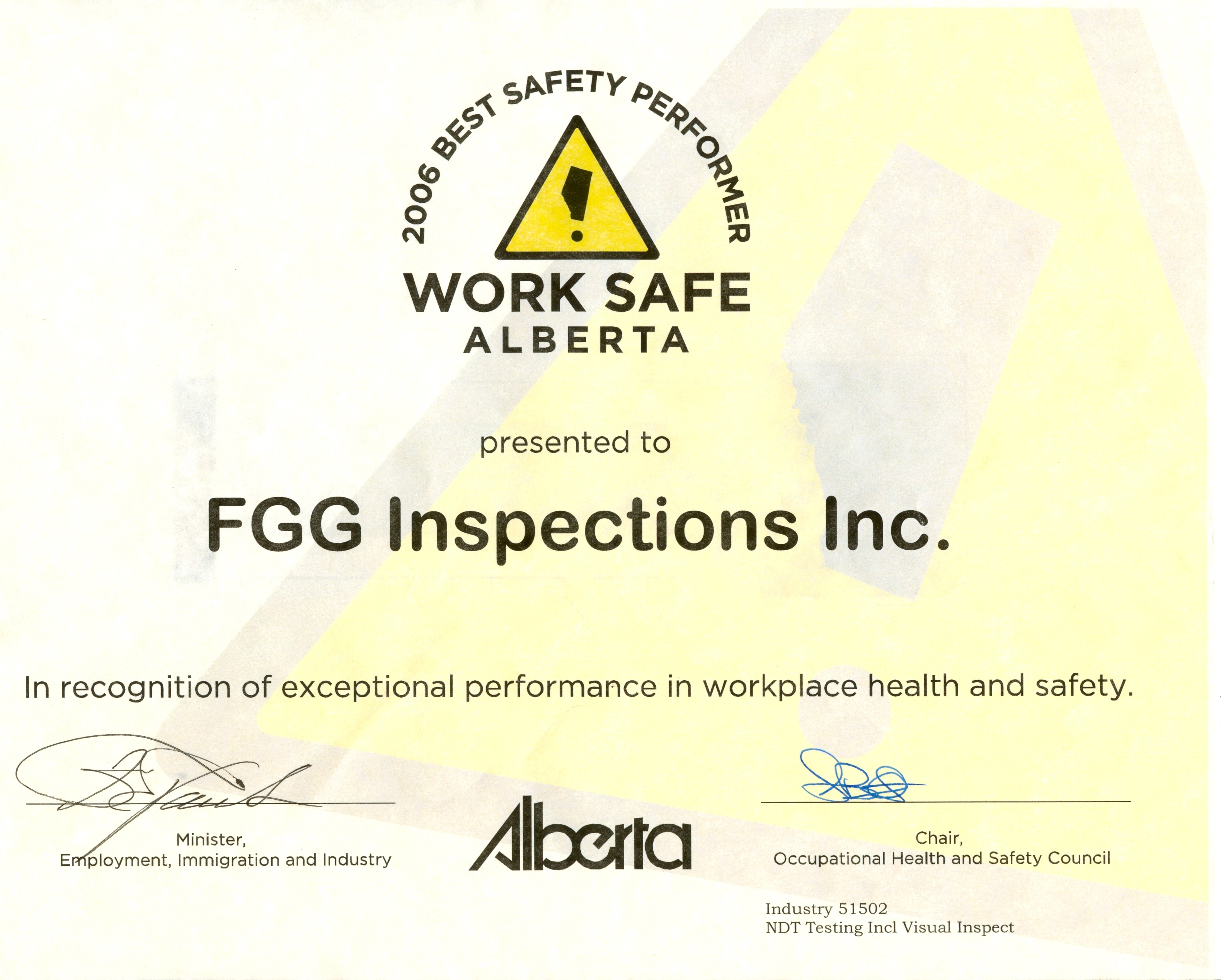 safety-certificate-information